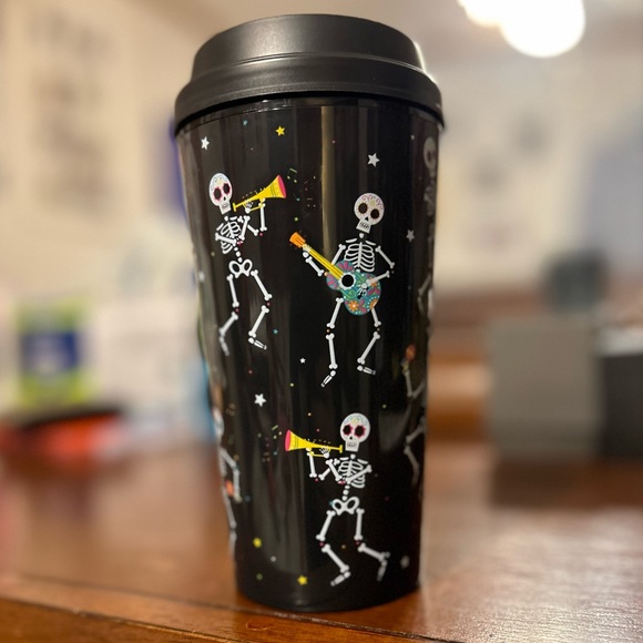 Day of the Dead Travel Mug Tumbler - Picture 3 of 6